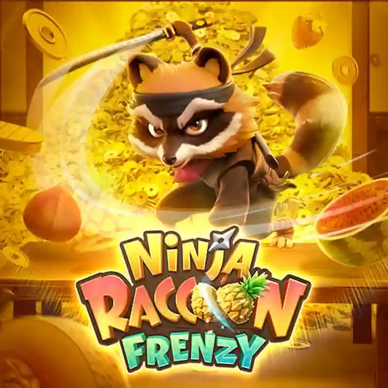 Ninja Raccoon Frenzy slot game at ganamax